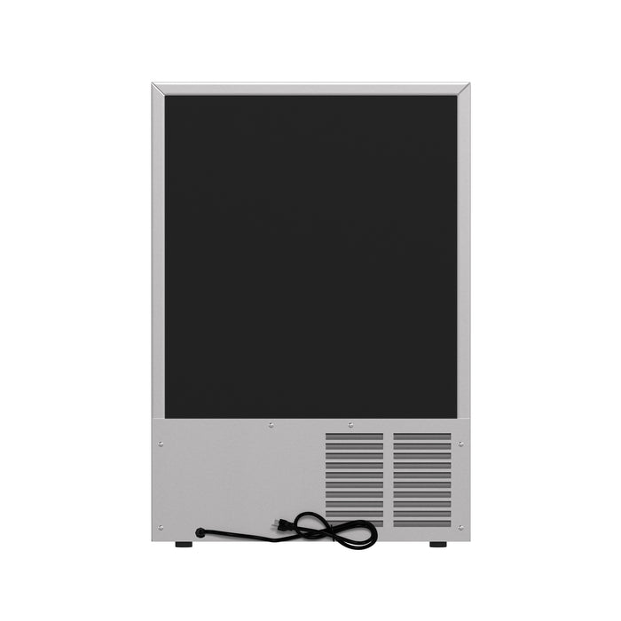 Forno Como Indoor Outdoor Drawer Refrigerator, 4.87 cu.ft, Stainless Steel Interior, Adjustable Shelves, LED Lighting