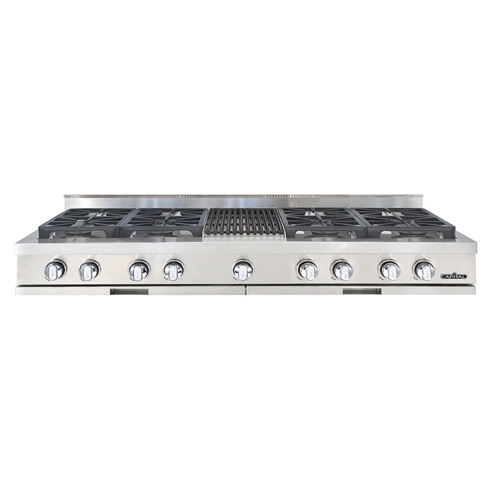 Capital Culinarian Series 60-Inch 8 Burner Specialty Cooktop Rangetop