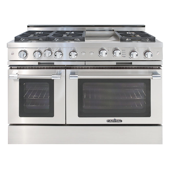 Capital Precision Series 48-Inch 19K BTU 6 Burner Single Door Grand Chef Range