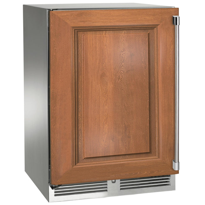 Perlick Signature Series 4.8 cu.ft Indoor Dual-Zone Wine Reserve with Fully Integrated Panel-Ready Glass Door, Right Hinge, and Lock