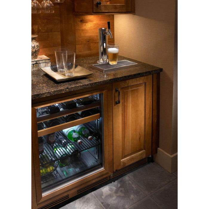 Perlick C-Series 5.2 cu.ft Indoor Beverage Center, Panel-Ready Glass Door