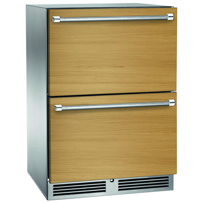 Perlick C-Series 24" Indoor Refrigerator Drawers, Panel-Ready