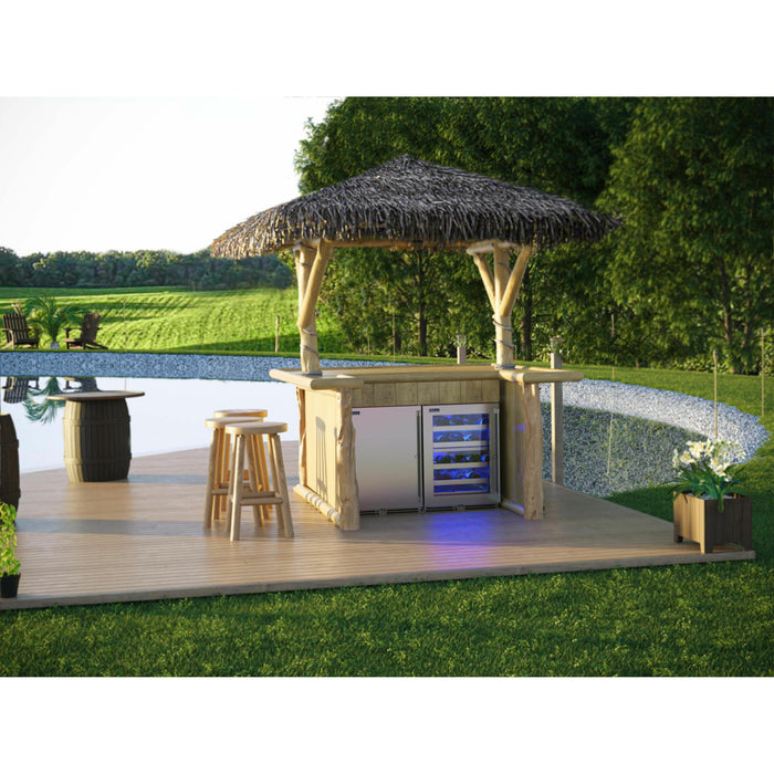 Perlick C-Series 5.2 cu.ft Outdoor Refrigerator, Stainless Steel Solid Door