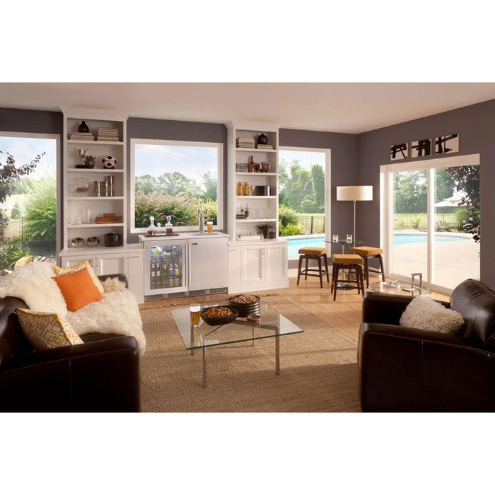 Perlick C-Series 5.2 cu.ft Indoor Wine Reserve, Stainless Steel Solid Door