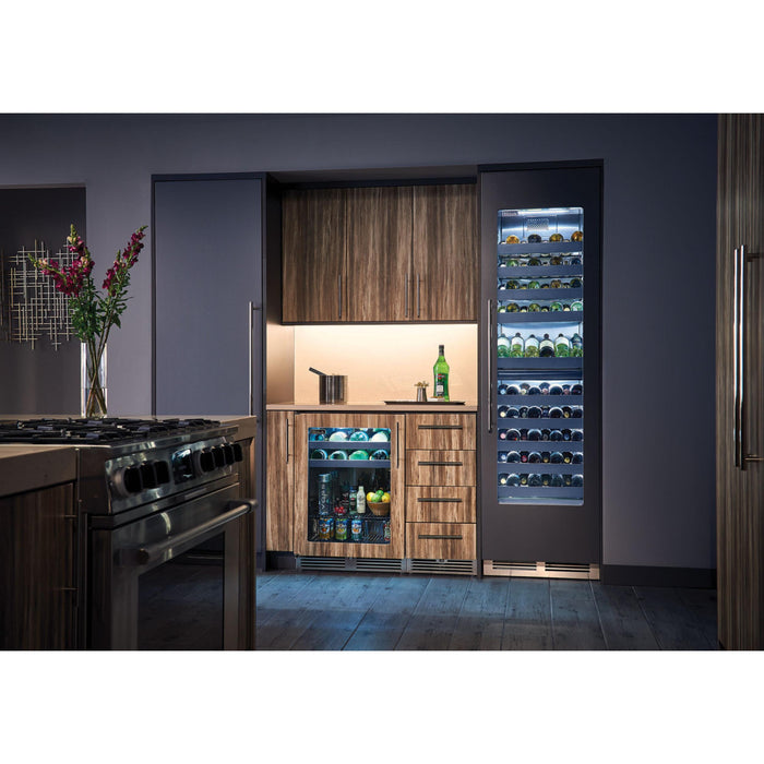Perlick Signature Series 2.8 cu. ft Indoor Refrigerator Drawers, Panel-Ready Fully Integrated