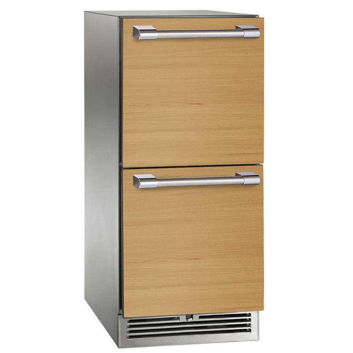 Perlick Signature Series 2.8 cu. ft Indoor Refrigerator, Panel-Ready Solid Door, Hinge Right, with Lock