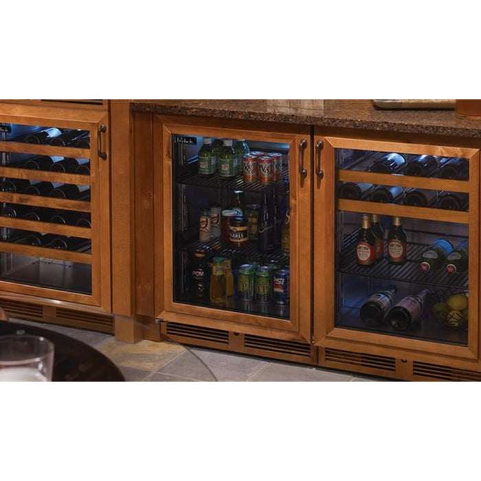 Perlick Signature Series 24" Outdoor Beverage Center, Panel-Ready Glass Door