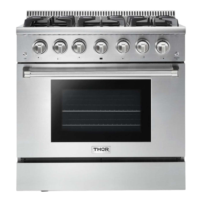 Thor Kitchen H Series 36-Inch Stainless Steel Liquid Propane Gas Range