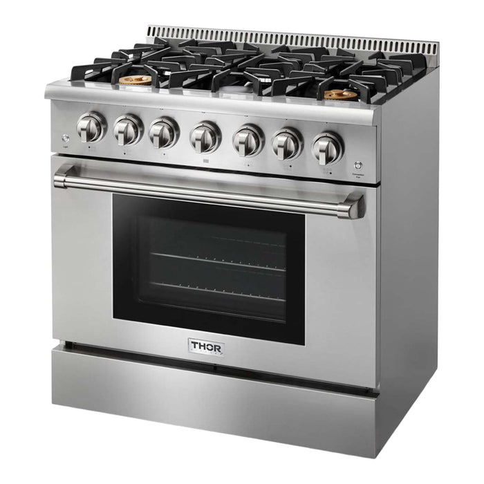 Thor Kitchen H Series 36-Inch Stainless Steel Liquid Propane Gas Range