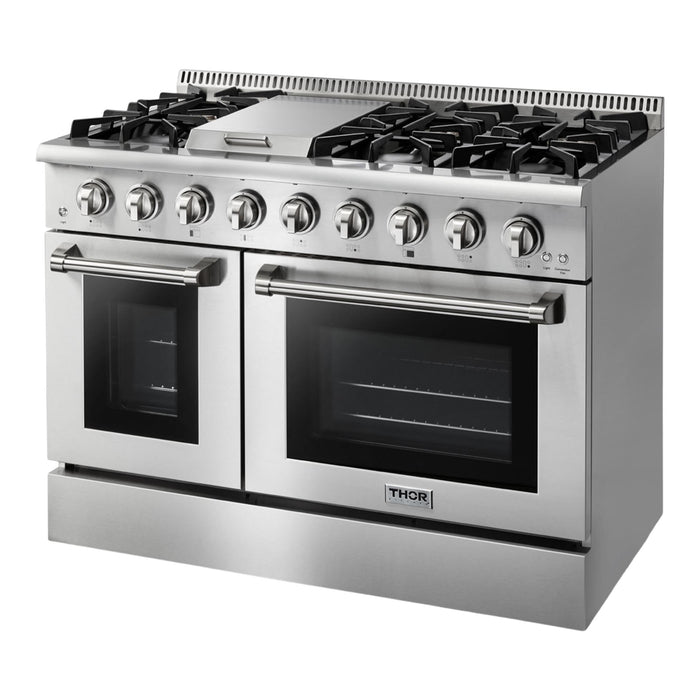 Thor Kitchen H Series 48-Inch Stainless Steel Liquid Propane Gas Range