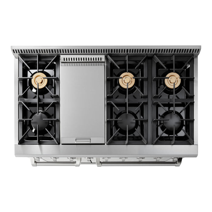 Thor Kitchen H Series 48-Inch Stainless Steel Liquid Propane Gas Range
