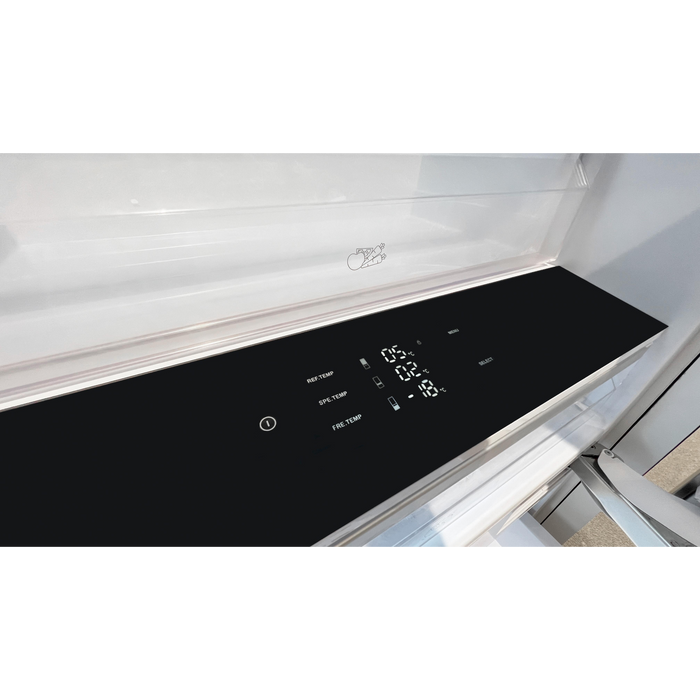 Fulgor Milano 16.0 cu.ft.  Integrated 400 Series Built-In, Overlay, Bottom Compressor, Dual Evaporators, 3 Temp Zones, Internal Water Dispenser, Ice Maker, Reversible Hinge