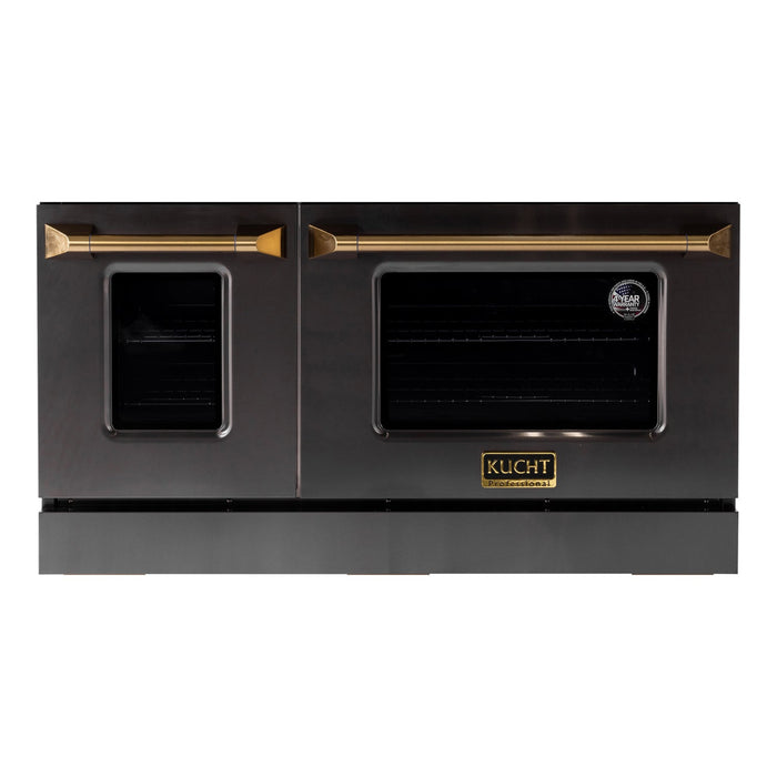 Kucht KDT48 Oven Door / Kick-Plate 48 Inch in Gemstone Color for KEG483 / KED484 (Large and Small Ovens)