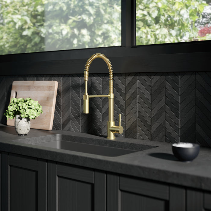 ZLINE Sierra Kitchen Faucet – Autograph Edition in Champagne Bronze
