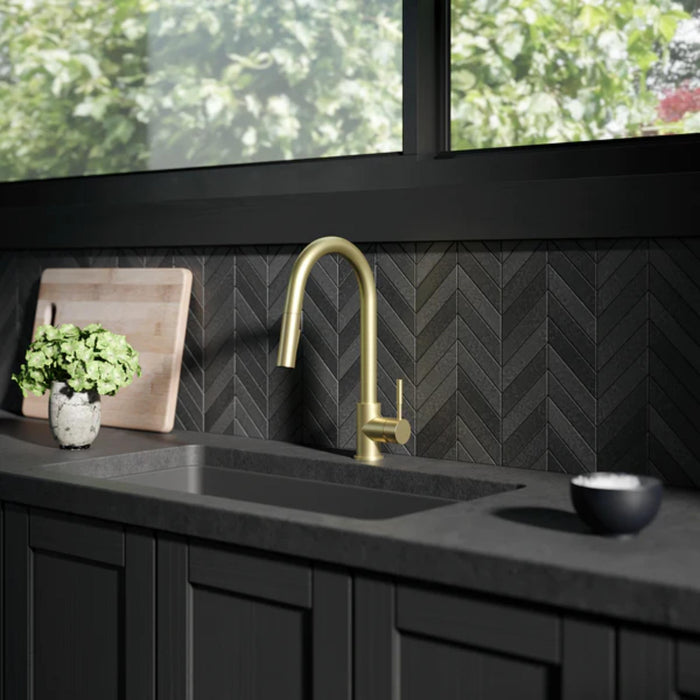 ZLINE Gemini High Arc Pull-Down Kitchen Faucet GEM-KF Series