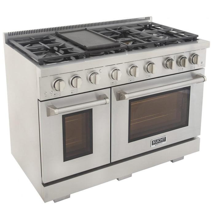Kucht 4800X LP 48" Pro Class Gas Range in Stainless Steel