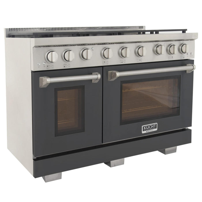 Kucht 4800X 48" Pro Class Gas Range in Grey