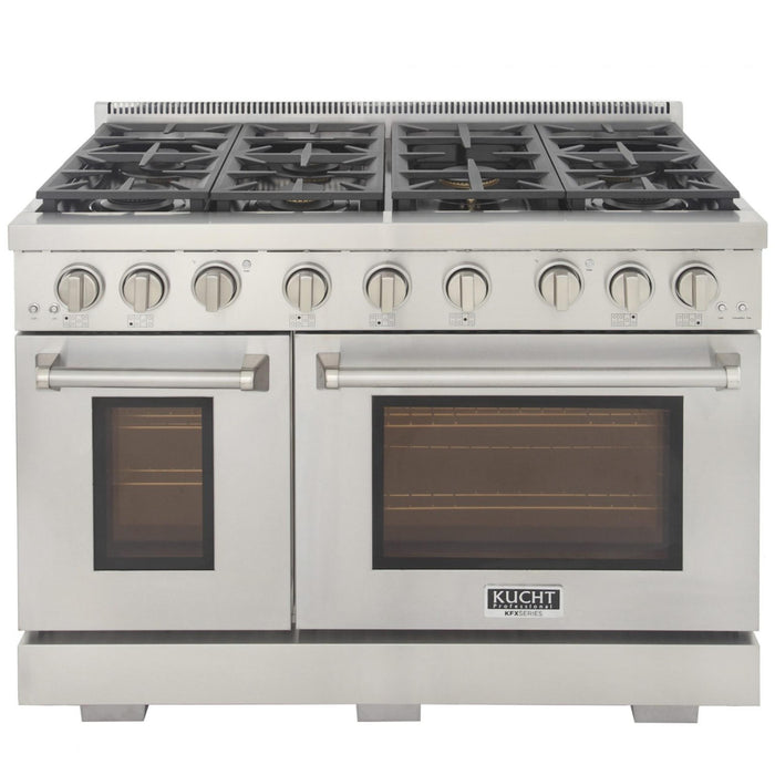 Kucht 480 LP 48" Pro Class Gas Range in Stainless Steel