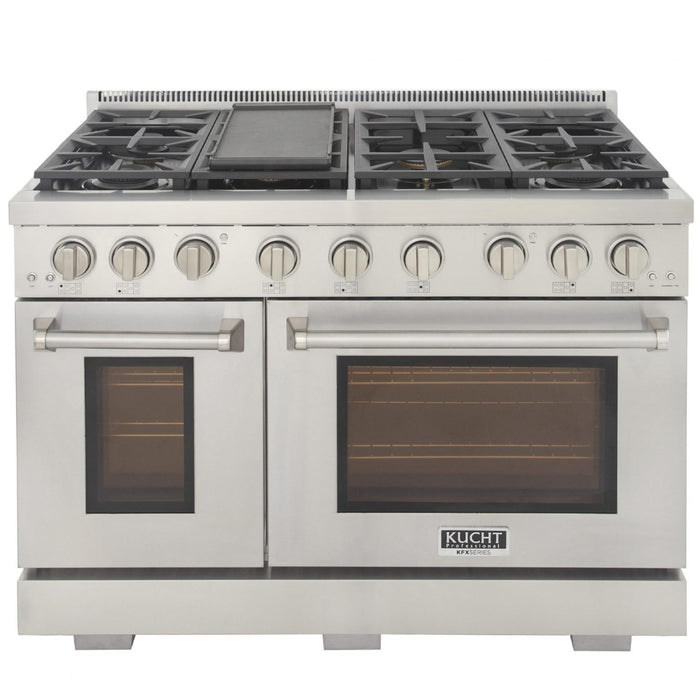 Kucht 4800X LP 48" Pro Class Gas Range in Stainless Steel