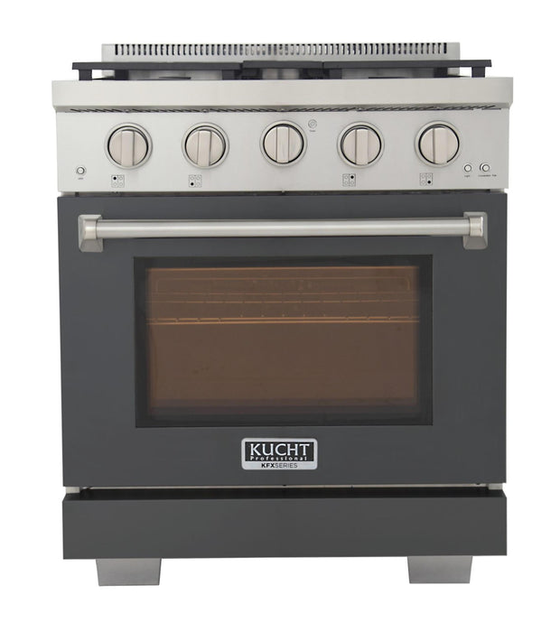 Kucht 3000X LP 30" Pro Class Gas Range in Gray