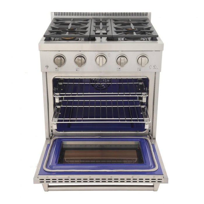 Kucht 3000X 30" Pro Class Gas Range in White