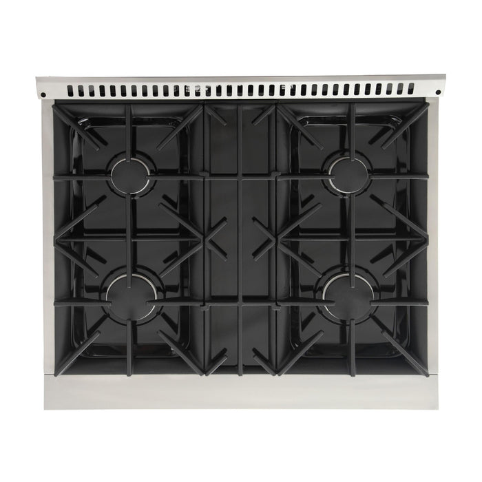 Kucht 302 LP 30” Pro Class Dual Fuel Range in Red