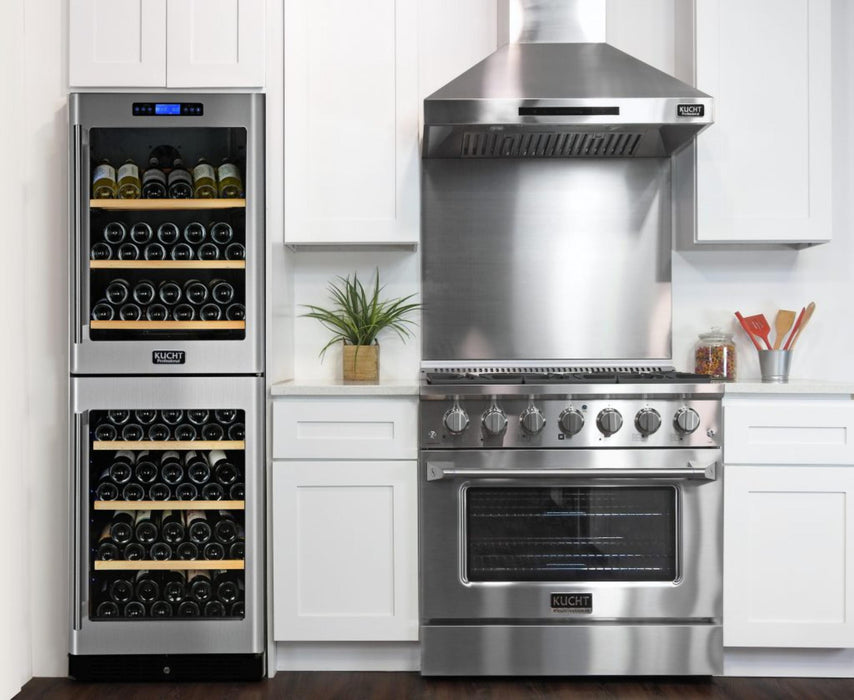 Kucht 361 36" Pro Class Gas Range in Blue