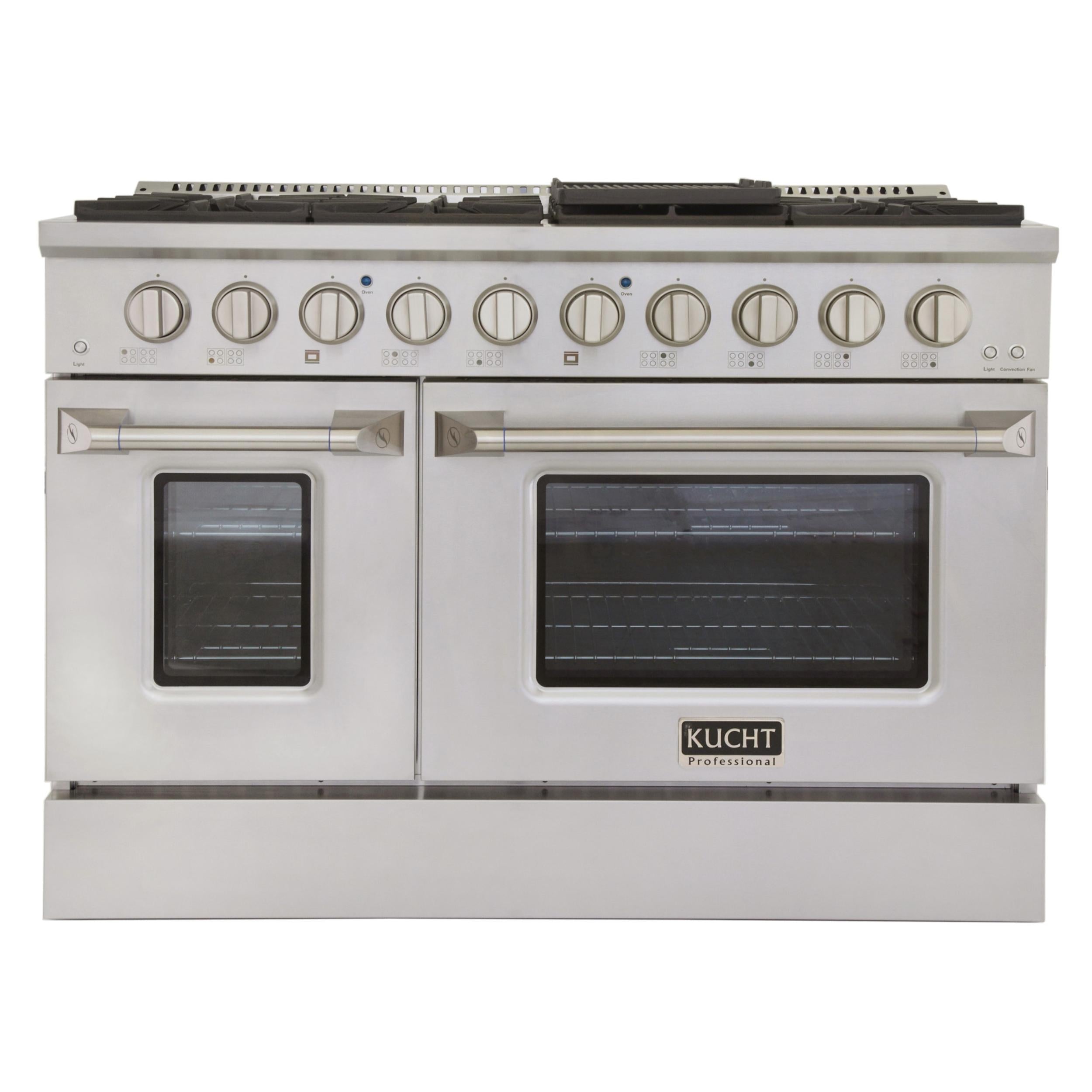 Kucht Professional KDF482 Series 48-Inch 6.7 Cu. Ft. Colored Pro-Style Dual Fuel Ranges