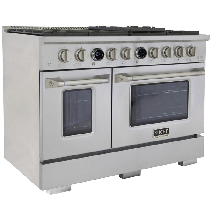 Kucht 48ss Lp 48” Pro Class Dual Fuel Range in Stainless Steel