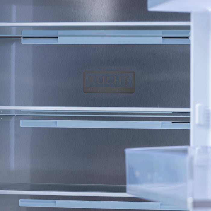 Kucht KR240TR 10 cu.ft.Refrigerator in Stainless Steel