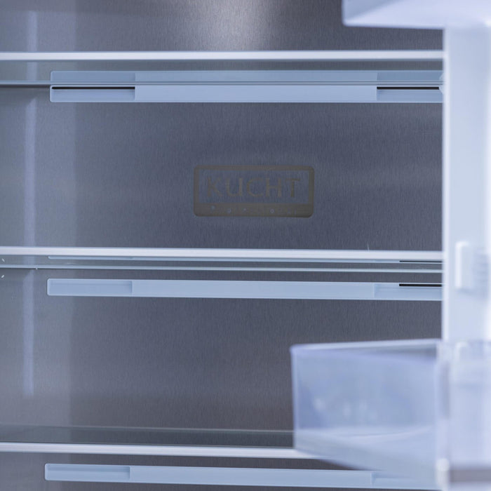 Kucht KR300TR 10 cu.ft. Refrigerator in Stainless Steel