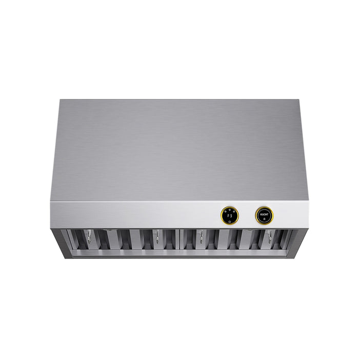 Kucht KRH300-GL Under Cabinet Range Hood in Dark Titanium Stainless Steel