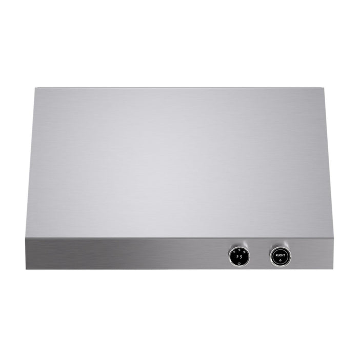 Kucht KRH300-SS Under Cabinet Range Hood in Dark Titanium Stainless Steel