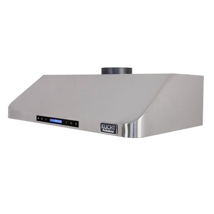 Kucht KRH 301A Under Cabinet Range Hood in Dark Titanium Stainless Steel