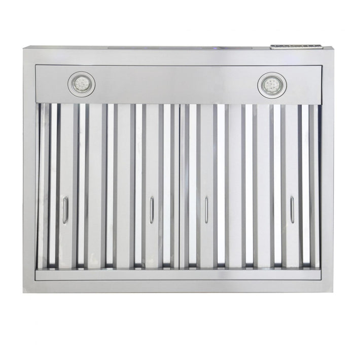 Kucht KRH 4820A Under Cabinet Range Hood in Dark Titanium Stainless Steel