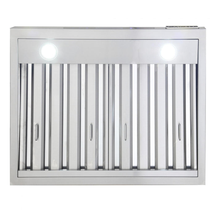 Kucht KRH 4820A Under Cabinet Range Hood in Dark Titanium Stainless Steel