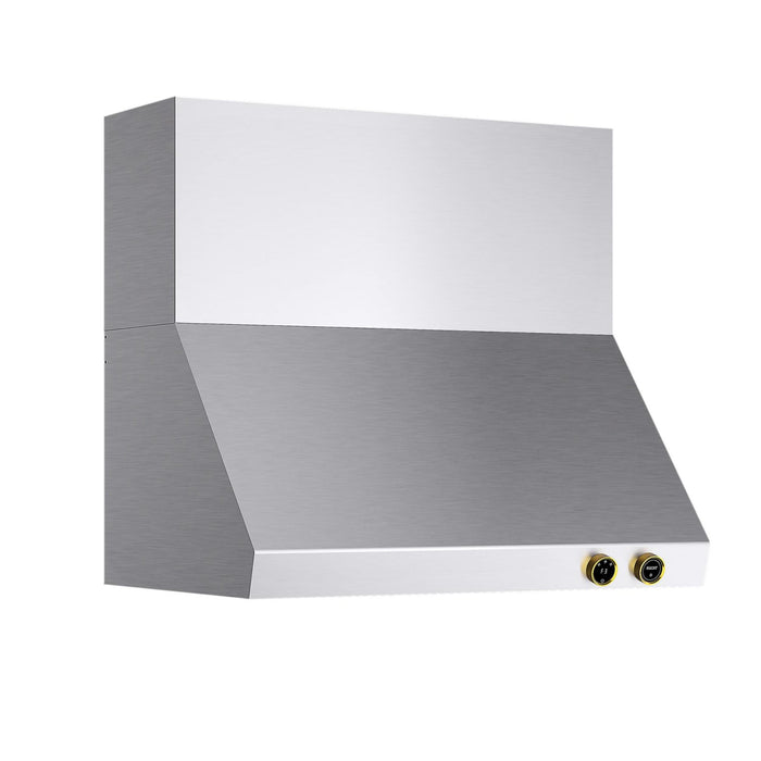 Kucht KRH360-GL Under Cabinet Range Hood in Dark Titanium Stainless Steel