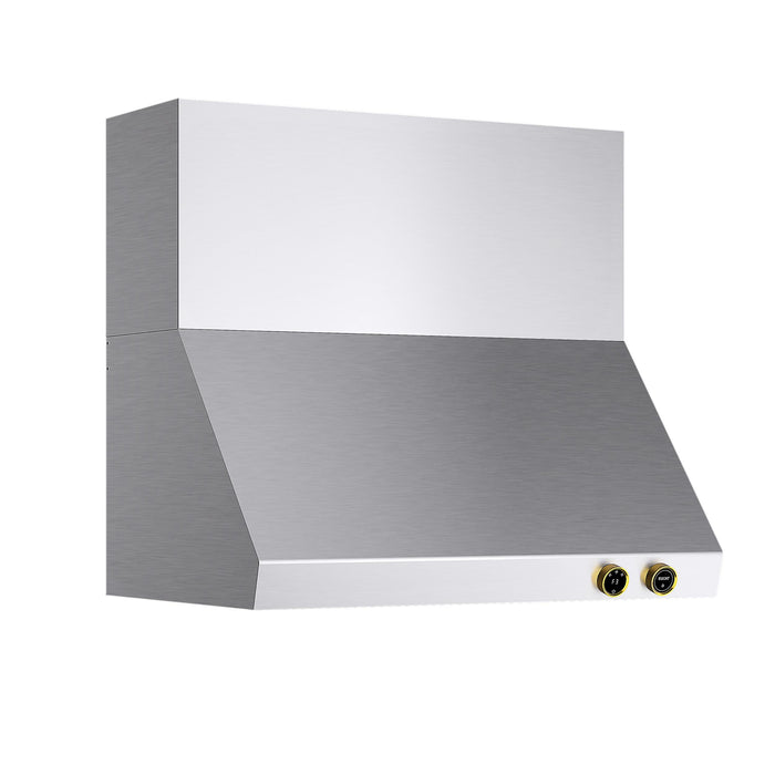 Kucht KRH360-GL Under Cabinet Range Hood in Dark Titanium Stainless Steel