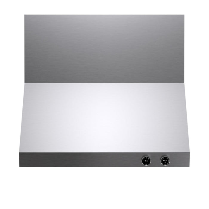 Kucht KRH360-SS Under Cabinet Range Hood in Dark Titanium Stainless Steel