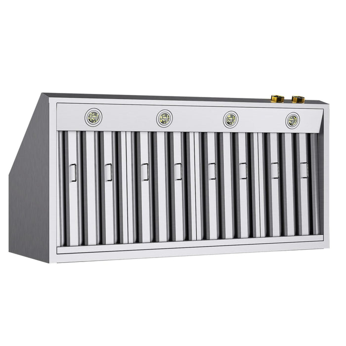 Kucht KRH480-GL Under Cabinet Range Hood in Dark Titanium Stainless Steel