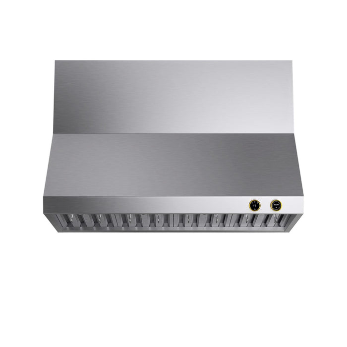 Kucht KRHG840-GL-C Wall Mount Range Hood in Stainless Steel