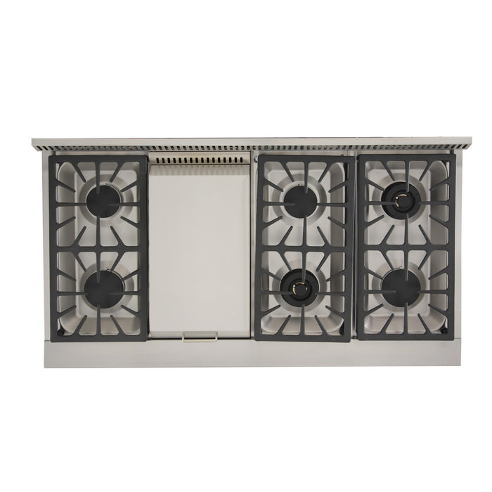 Kucht KRT 481GU Lp Pro Class Gas Range Top in Stainless Steel