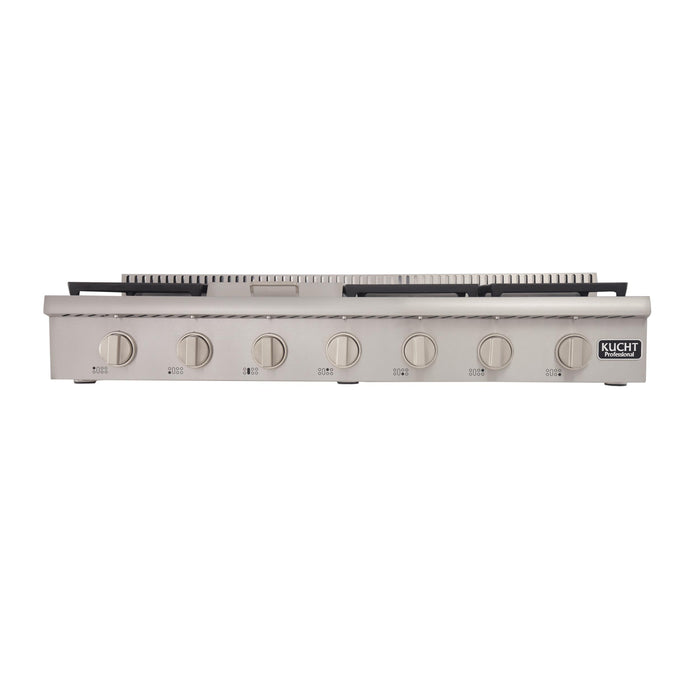 Kucht KRT 481GU Lp Pro Class Gas Range Top in Stainless Steel