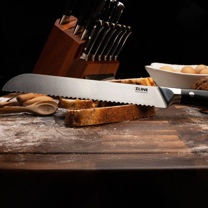ZLINE 3-Piece Professional German Steel Kitchen Knife Set
