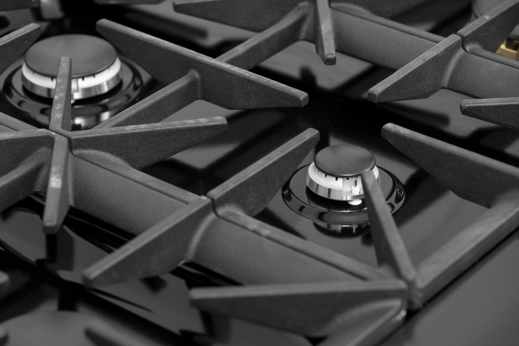Kucht KXD 36” Pro Class Dual Fuel Range in Dark Titanium Stainless Steel