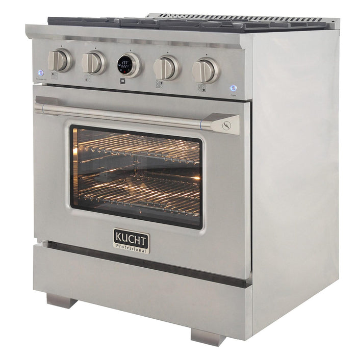 Kucht 60ss 60” Pro Class Dual Fuel Range in Stainless Steel
