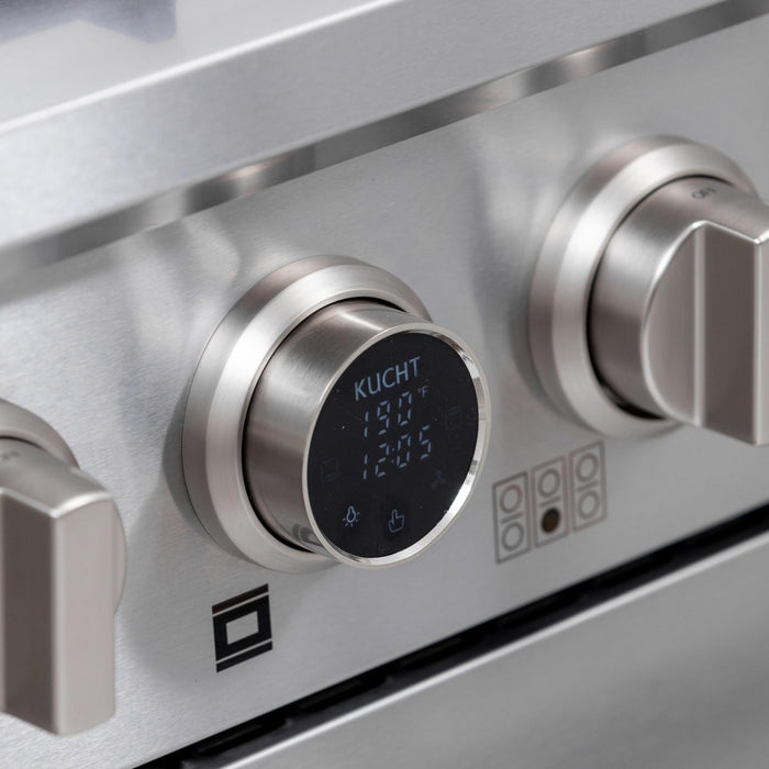 Kucht 60ss 60” Pro Class Dual Fuel Range in Stainless Steel