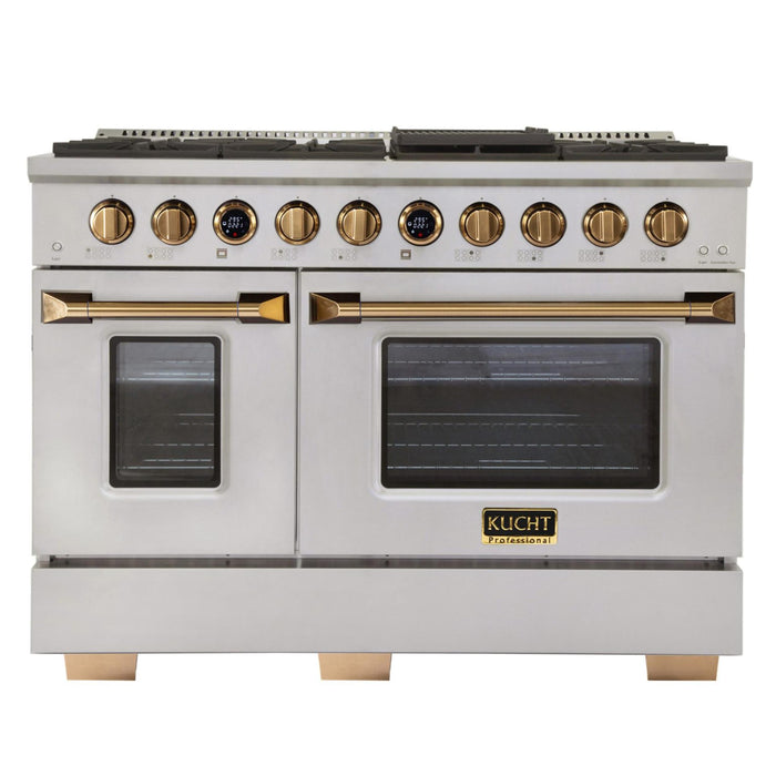 Kucht 60GL 60” Pro Class Dual Fuel Range in Stainless Steel