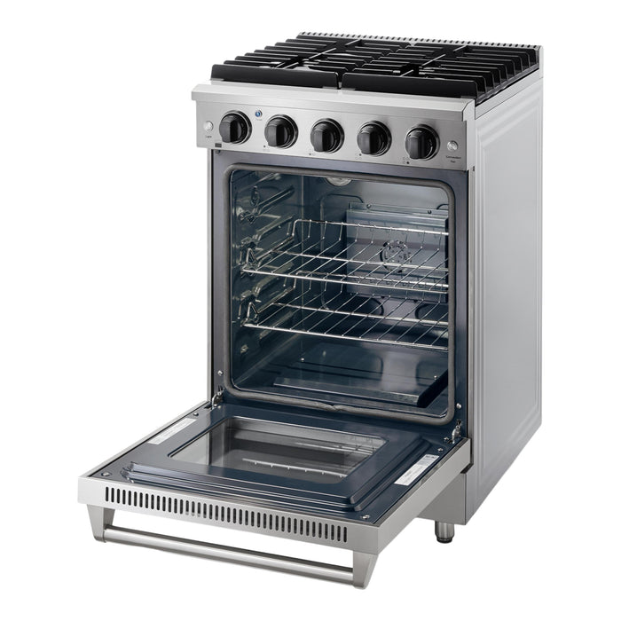 Thor Kitchen L Series 24-Inch Stainless Steel Gas Range (LP Converted)