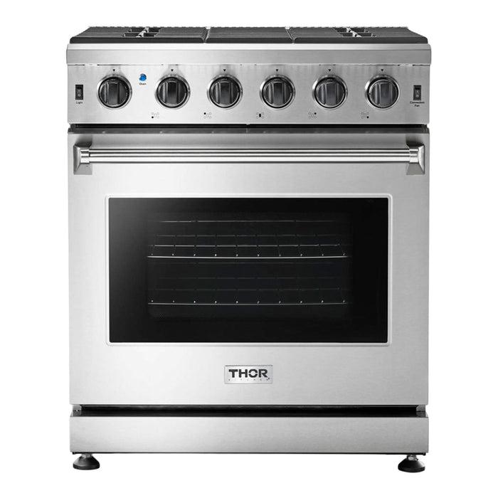 Thor Kitchen L Series 30-Inch Stainless Steel Liquid Propane Gas Range